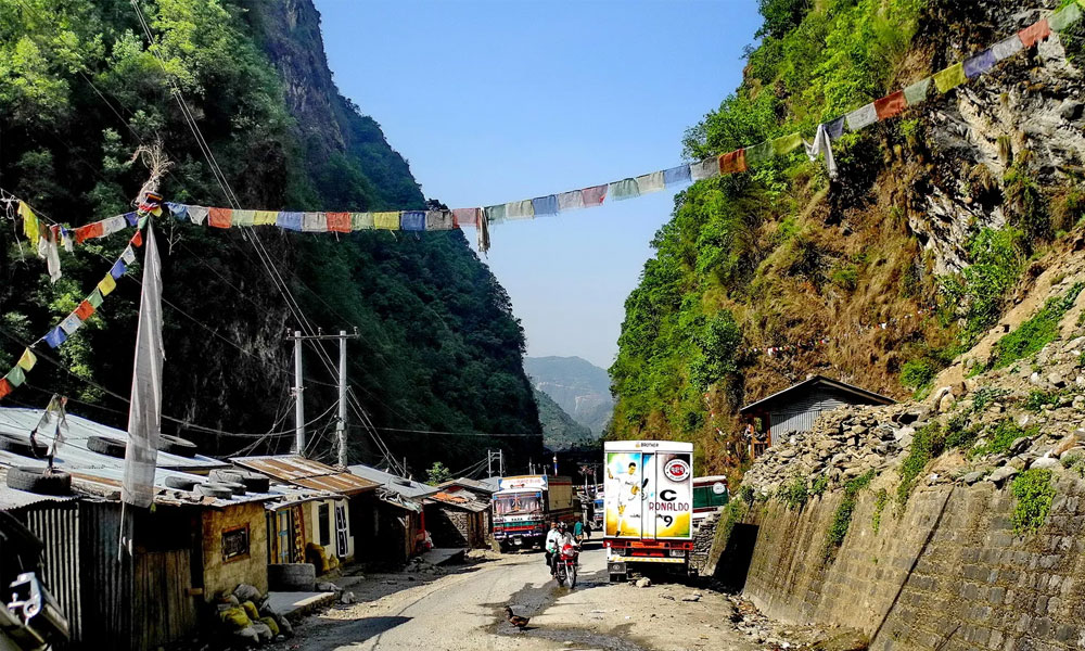 Nepal's poor infrastructure 